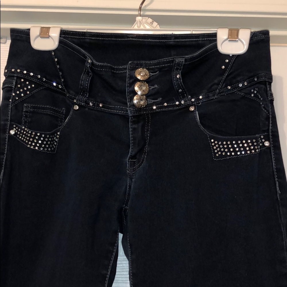 Deep navy jeans